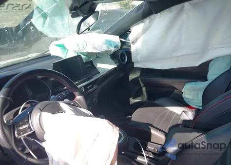 2021 Kia Forte Gt z USA, uszkodzony, nr VIN 3KPF44AC3ME334874